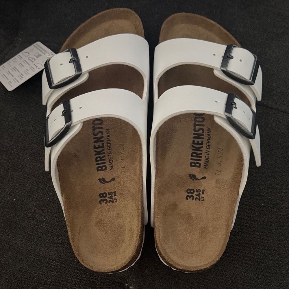 Birkenstock White Sandals